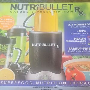 NutriBullet RX Blender in Black and Yellow